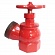 Клапан пожарный чугун угловой 125° DN50 PN16 ВР/НР (класс гермет. А)